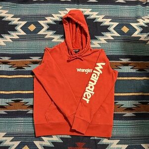 Wrangler Men's Bold Red Hoodie
